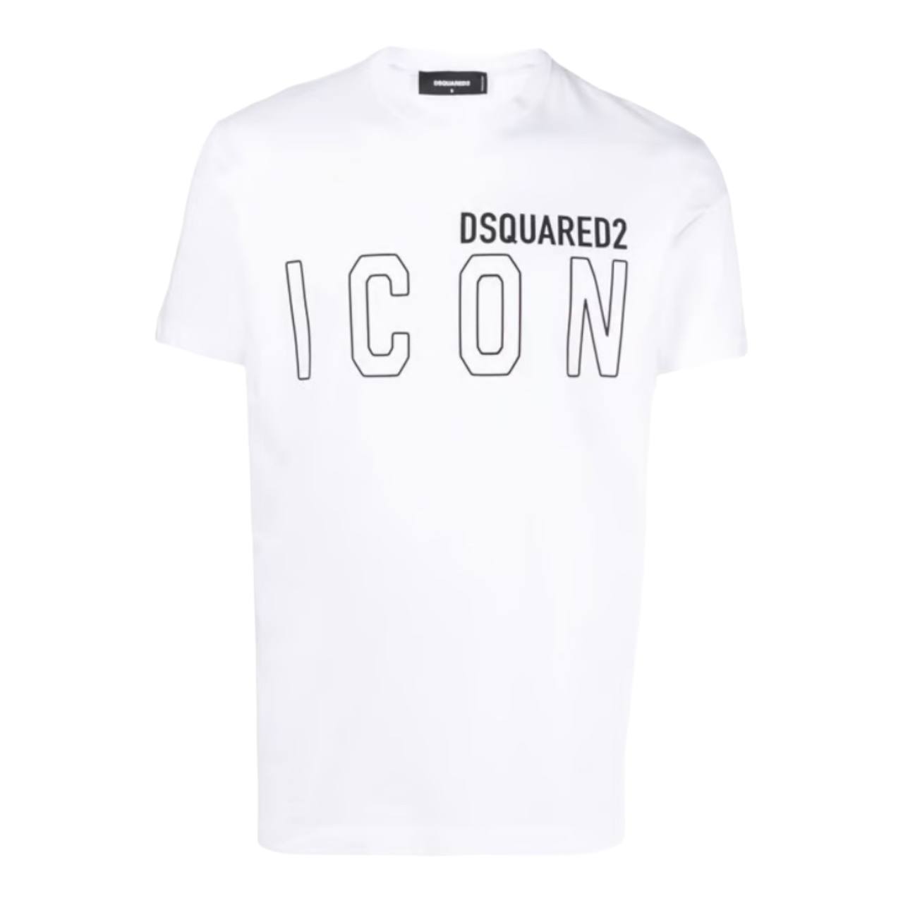 DSQUARED2 Dsquared2 Icon Outline T-shirt in White