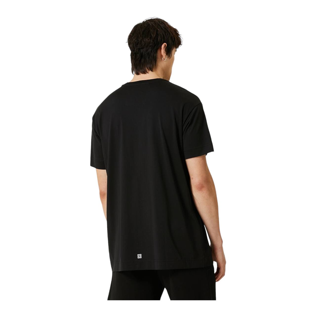 Givenchy Givenchy Black Logo-Print T-Shirt