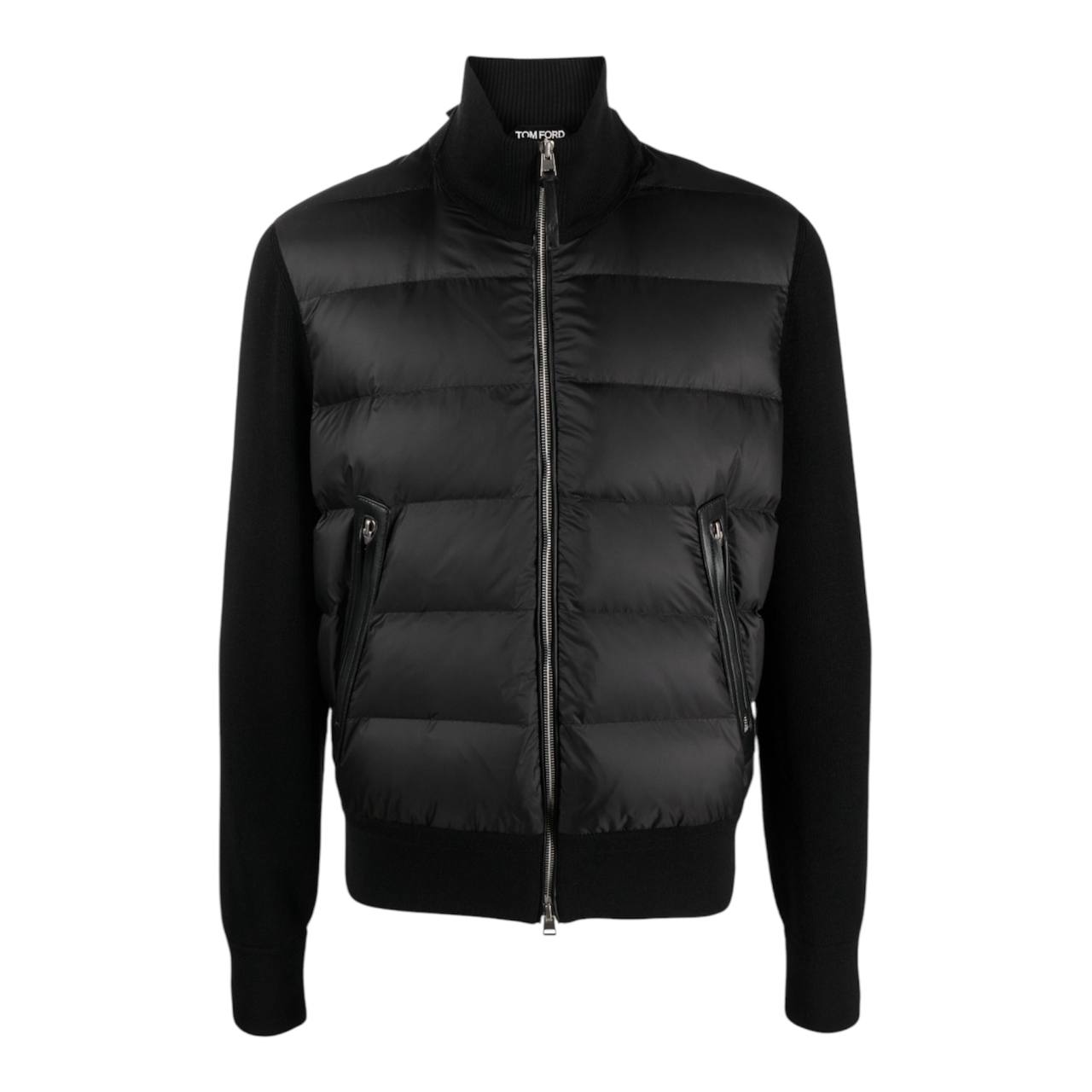 TOM FORD  Padded Panel knitted jacket