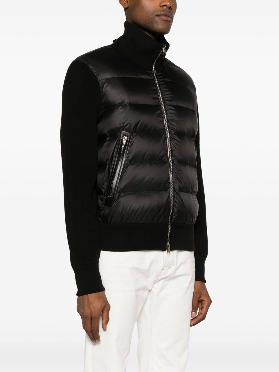 TOM FORD  Padded Panel knitted jacket