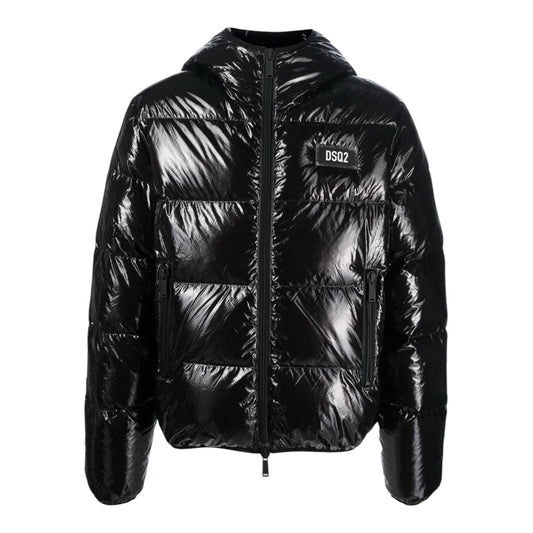 DSQUARED2 Logo Patch Puffer jacket