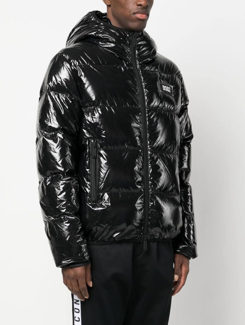 DSQUARED2 Logo Patch Puffer jacket