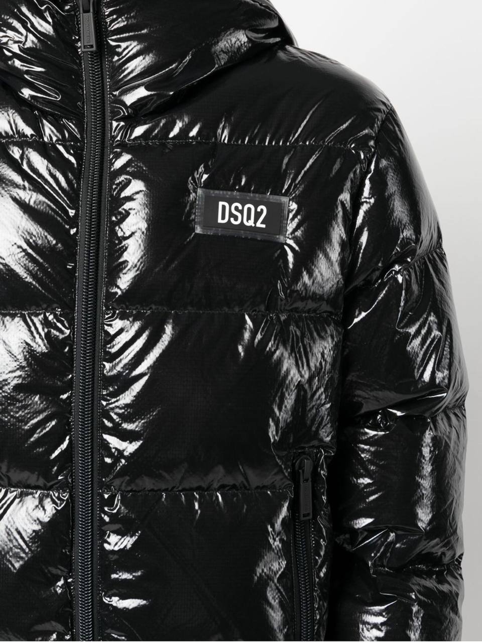 DSQUARED2 Logo Patch Puffer jacket