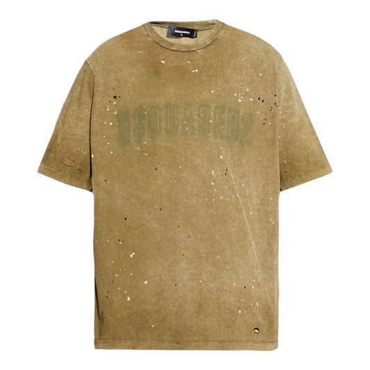 DSQ Distressed T-shirt