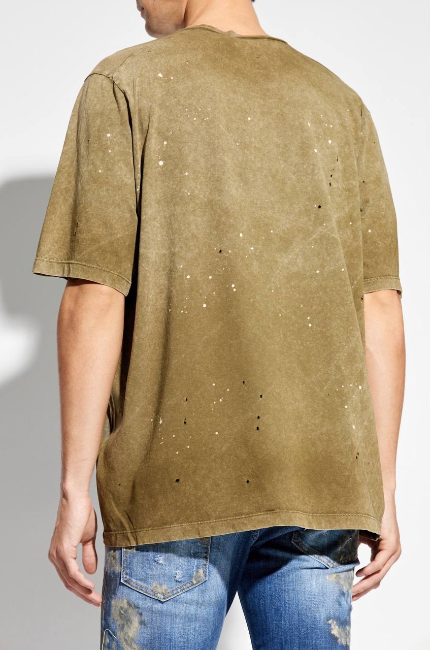 DSQ Distressed T-shirt