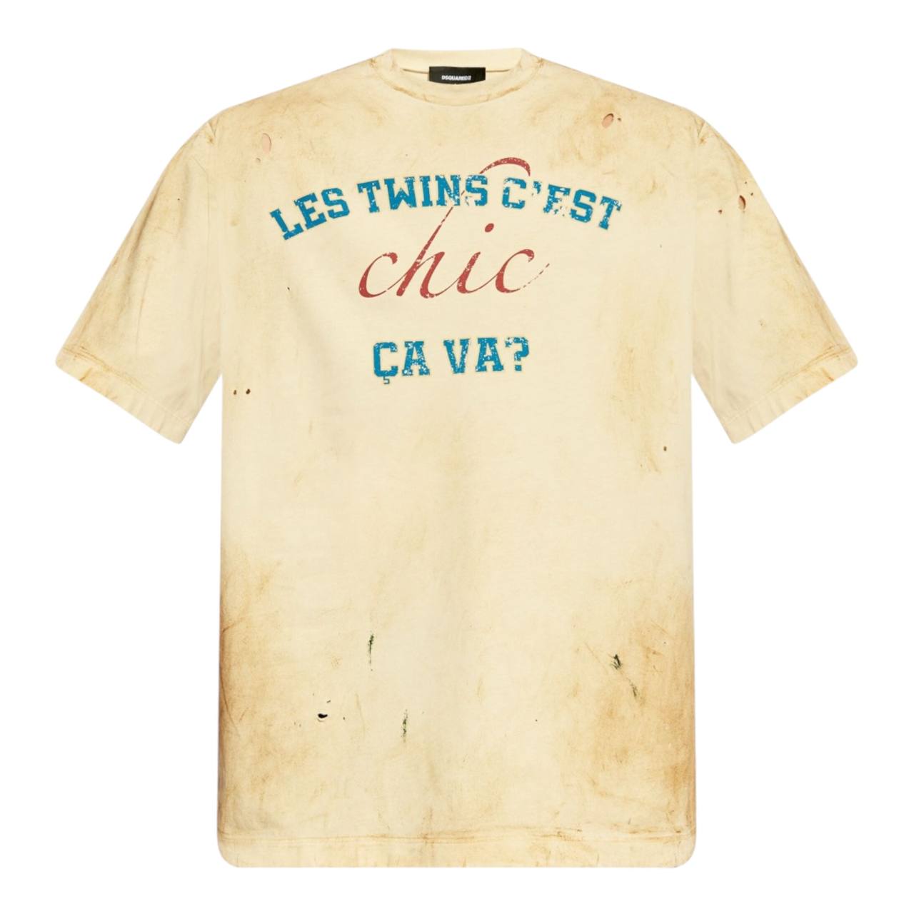 DSQ Les Twins C'Est Chic T-shirt