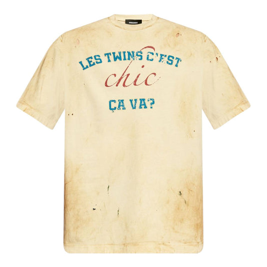 DSQ Les Twins C'Est Chic T-shirt