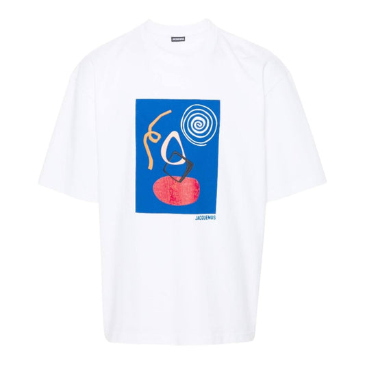 Jacquemus Cuadro abstract-print T-shirt