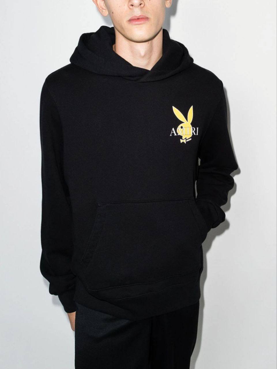 AMIRI Playboy logo-print hoodie