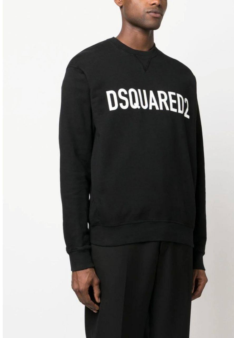 Dsquared2 logo-print crew-neck sweatshirt