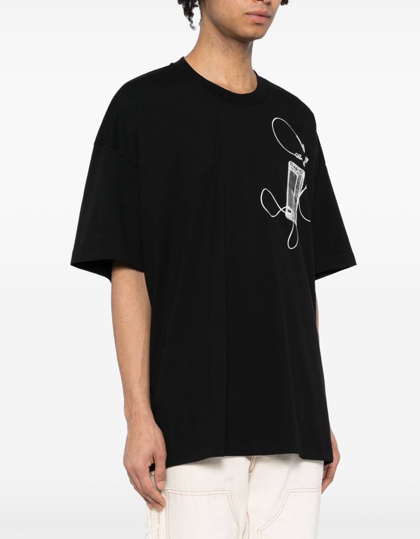 MaggParıs Off-White scan-print cotton T-shirt