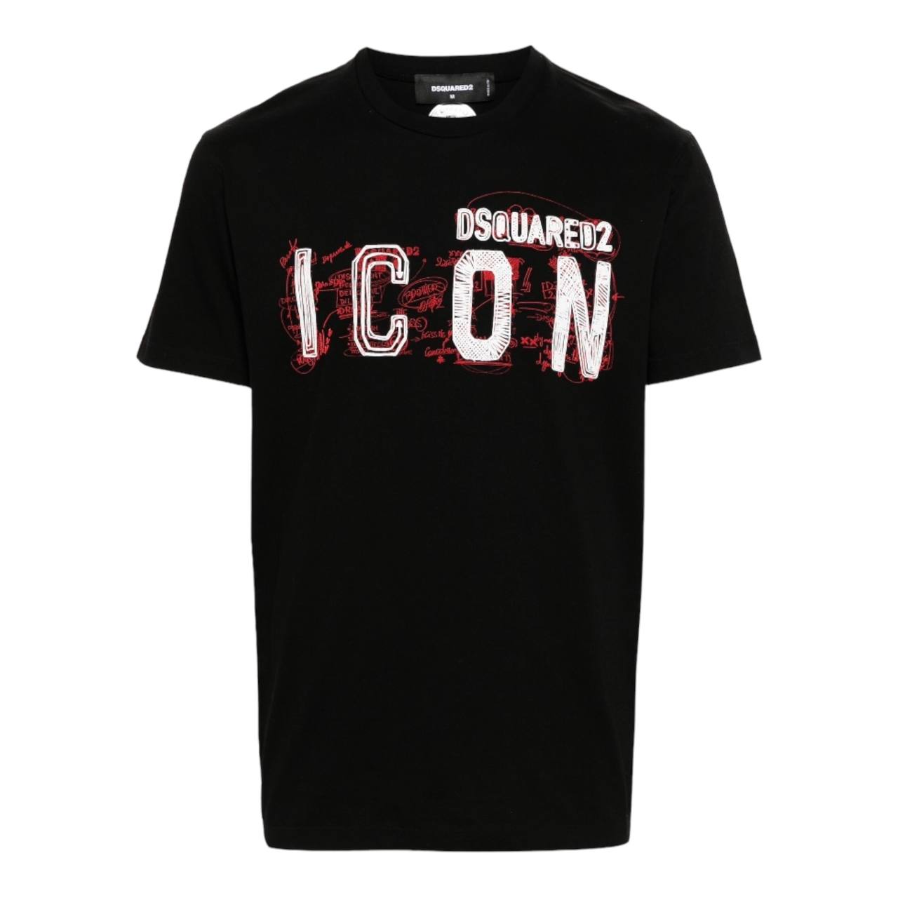 MaggParis  Dsquared2 Icon-print cotton T-shirt