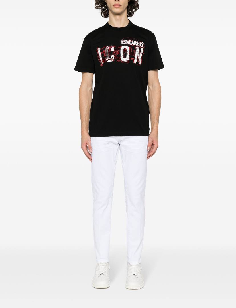 MaggParis  Dsquared2 Icon-print cotton T-shirt